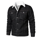 Jaqueta Jeans Interior de Lã Masculina Sampaio®